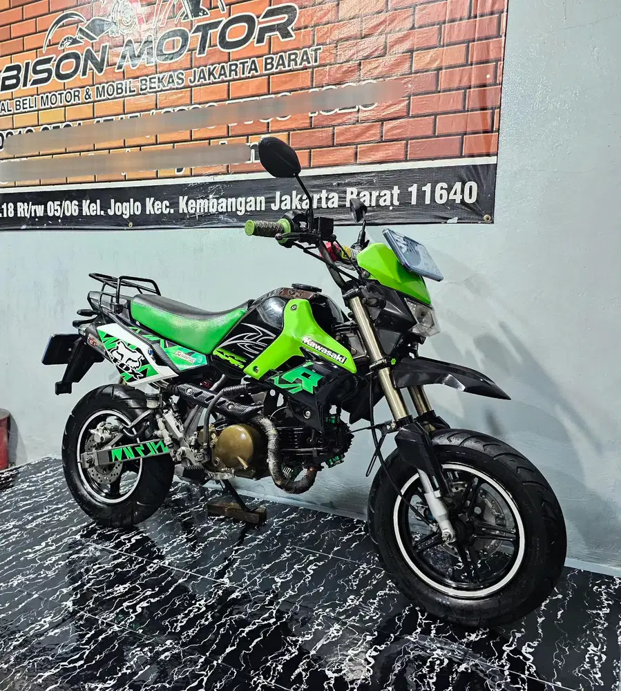Simpanan! Km 15rb! KAWASAKI KSR 110 CBU 2011 Mini trail