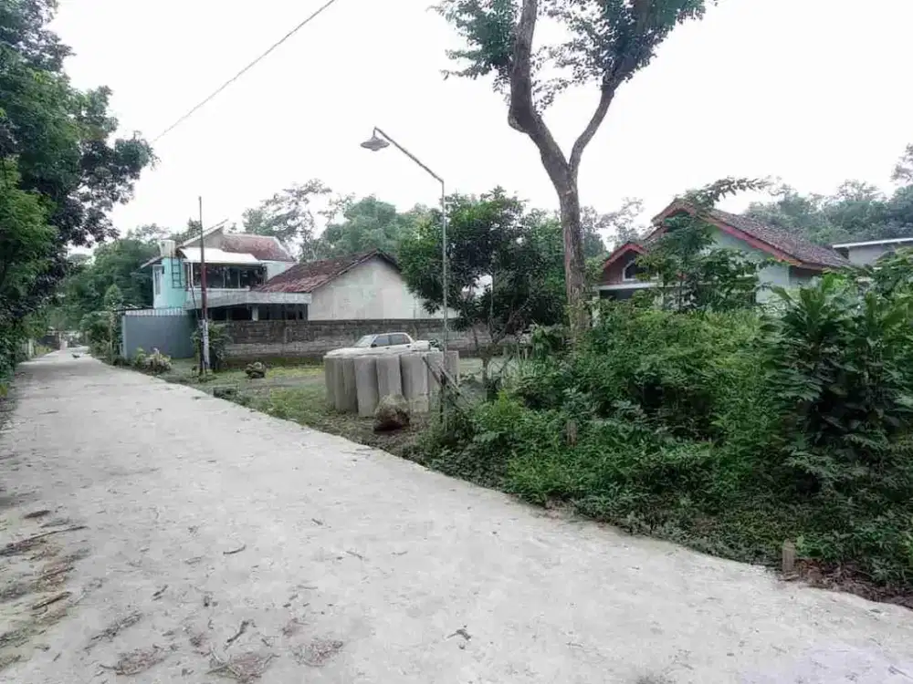 Di Jual tanah pekarangan utara SD Model wedomartani sleman