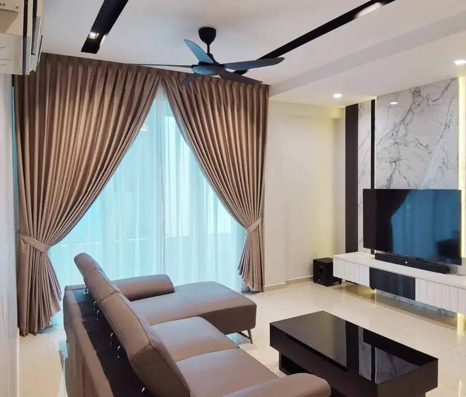 Pusat Tirai Gorden Jendela Gordyn Mewah Hordeng Model Terbaru Murah