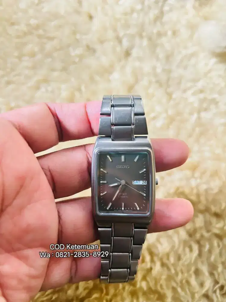 Seiko Tank Spirit Titanium Original