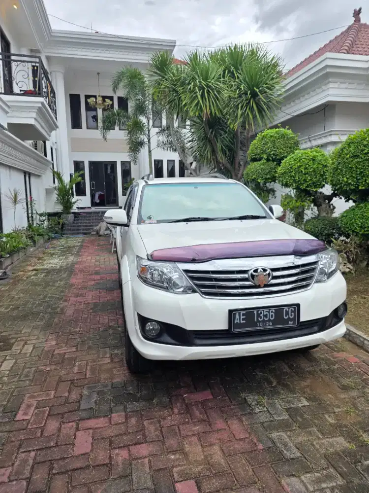 Fortuner diesel pmk 2012 nama pribadi