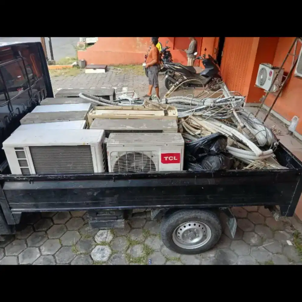 BARKAS DIBELI AC ELEKTRONIK BEKAS RUSAK RONGSOK DLL TAWARKAN