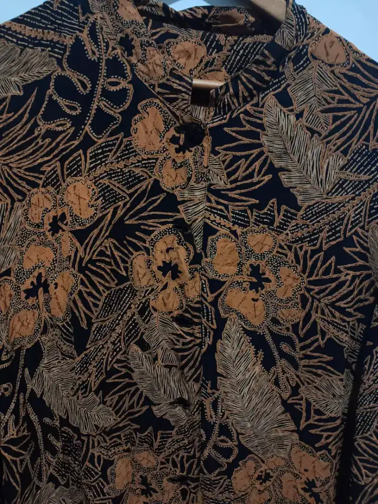 Baju muslim, dress panjang batik