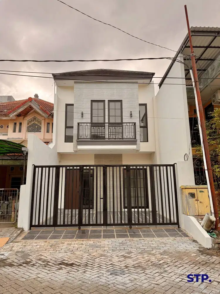 Rumah baru modern classic lebar 6 di Pantai Mentari