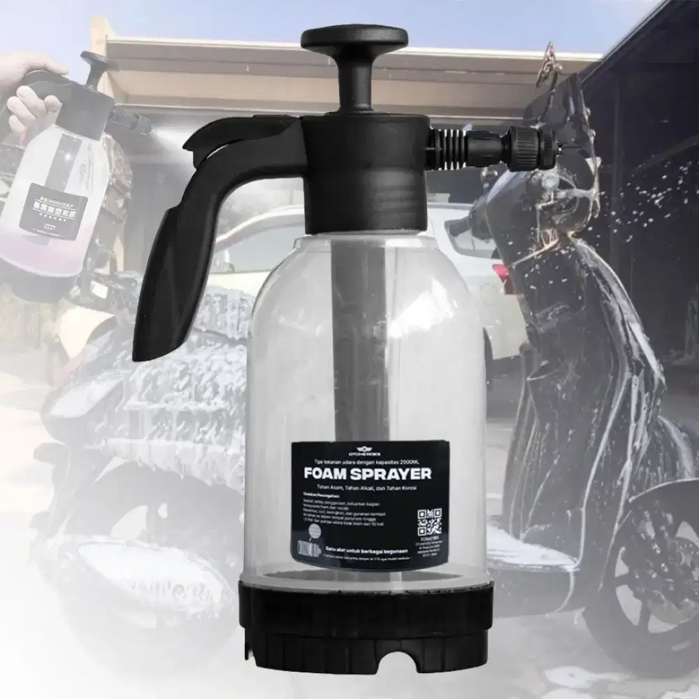 OTOHEROES Semprotan Air Busa Cuci Mobil Adjustable Nozzle 2L