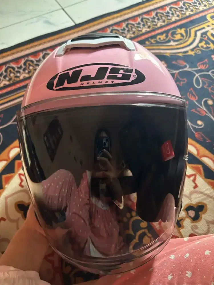 helm NJS Pink baru