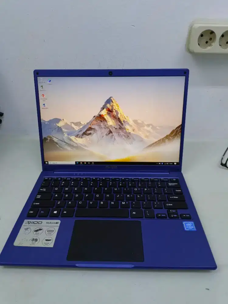 Laptop Axioo Mybook 14F ram 6GB SSD 256GB Layar IPS 2K jernih bezzeles