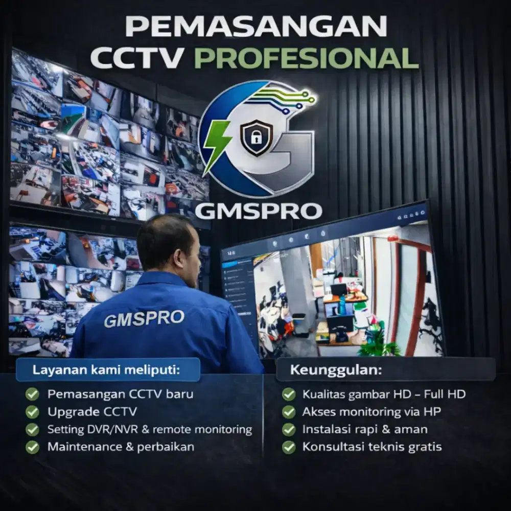 Jasa Pasang Service Reset CCTV Networking jaringan Bergaransi