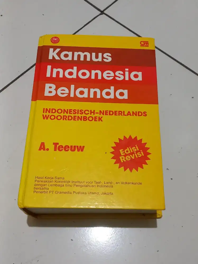 Kamus Indonesia-Belanda Hardcover Indonesisch-Netherland Woordenboek