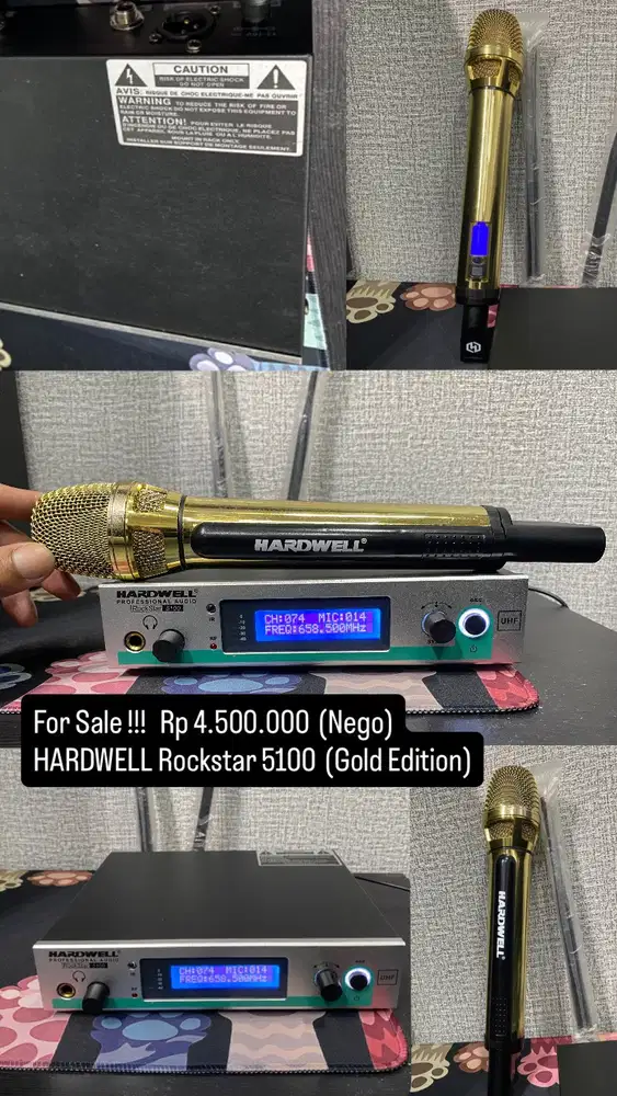 HARDWELL Rockstar 5100 Gold Edition