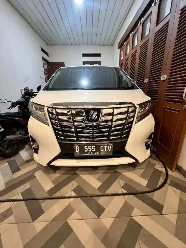 Jual BU Alphard Putih Type G 2015 Atpm