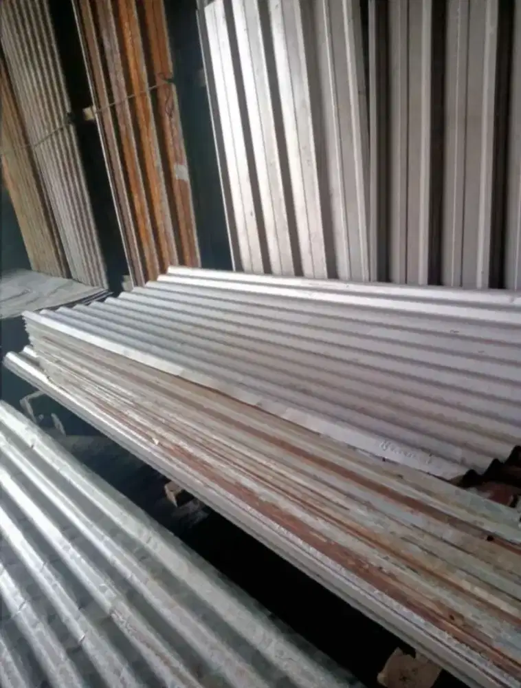 Jual seng gelombang bekas 80x210