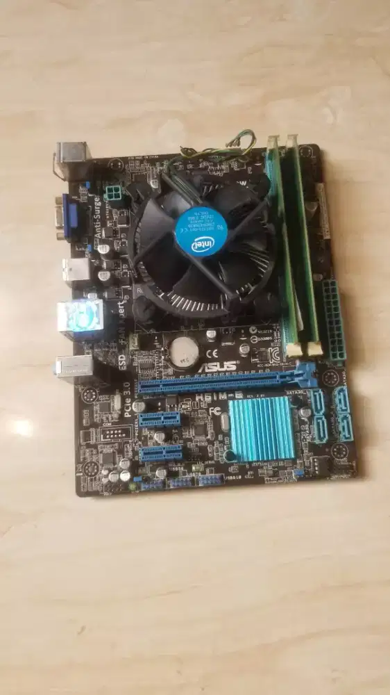 Motherboard ASUS Core i3 ram 6 Gb mainboard