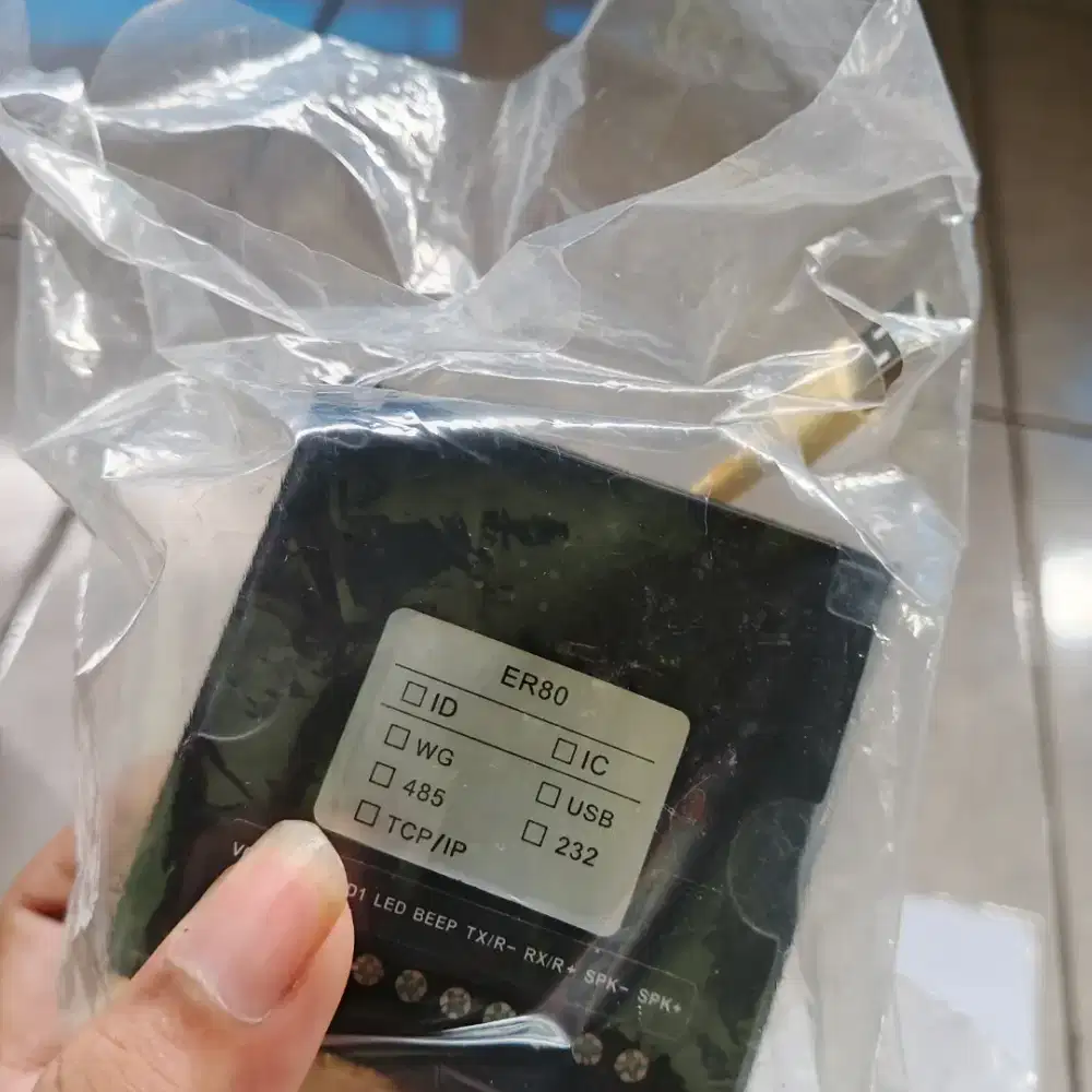 Qr code scanner + reader rfid USB port ,er80