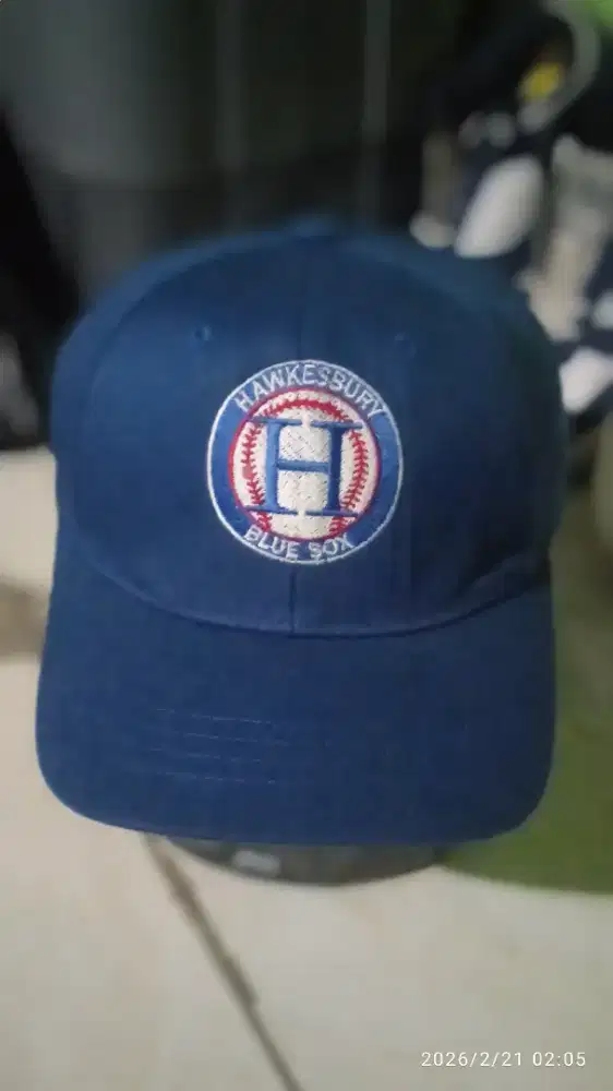 Snapback yupoong blue sox