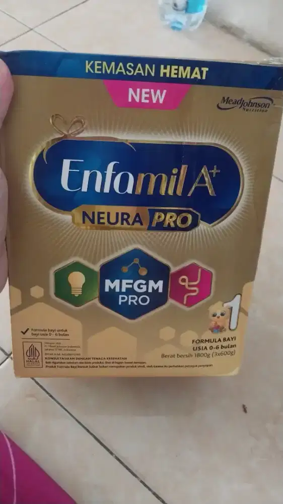 Susu Formula Enfamil A + Tahap 1 , Baru 1.8 Kg