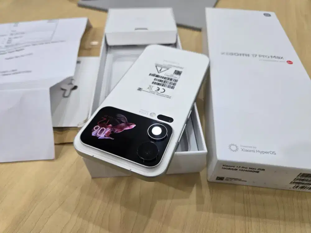 Xiaomi 17 Pro Max 1000 GB Kondisi Seperti Baru