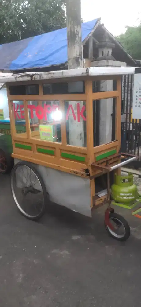 Gerobak es buah/ gorengan/ es jeruk-DLL