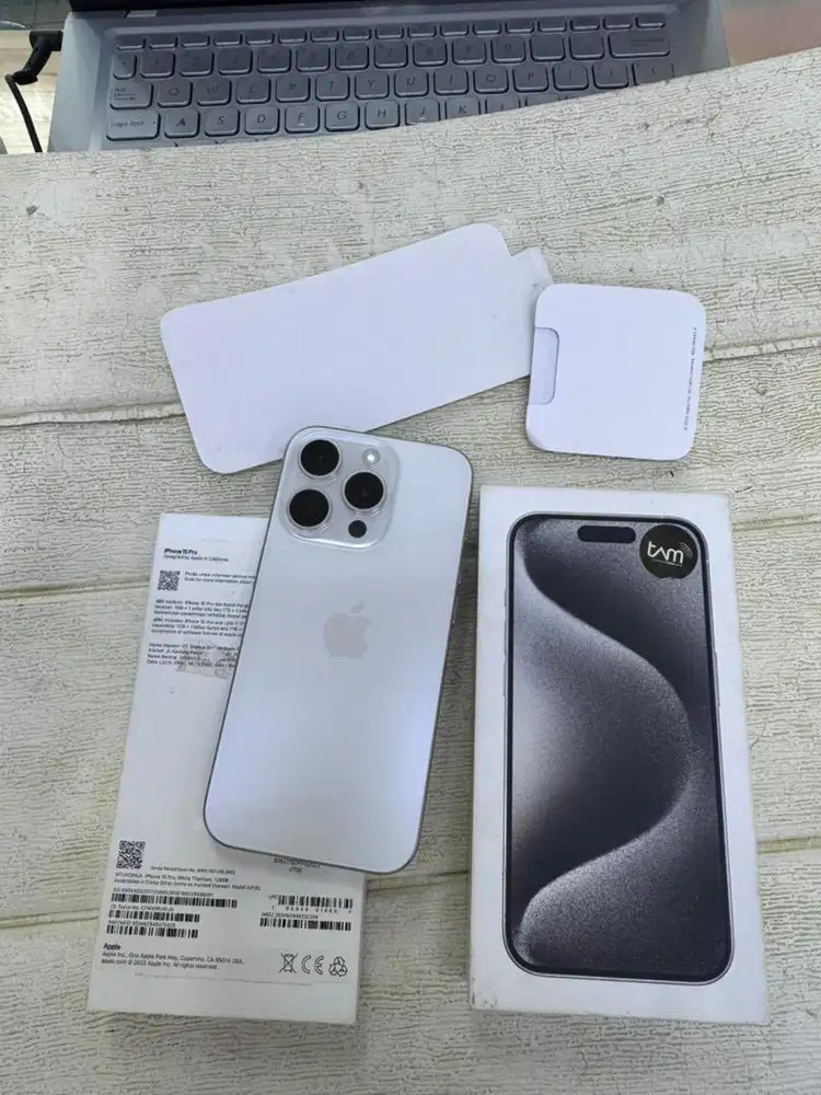 Iphone 15 pro 128gb resmi ibox