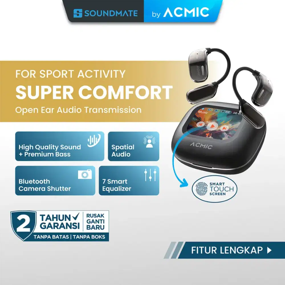 Acmic Open Wear Stereo Aura Live