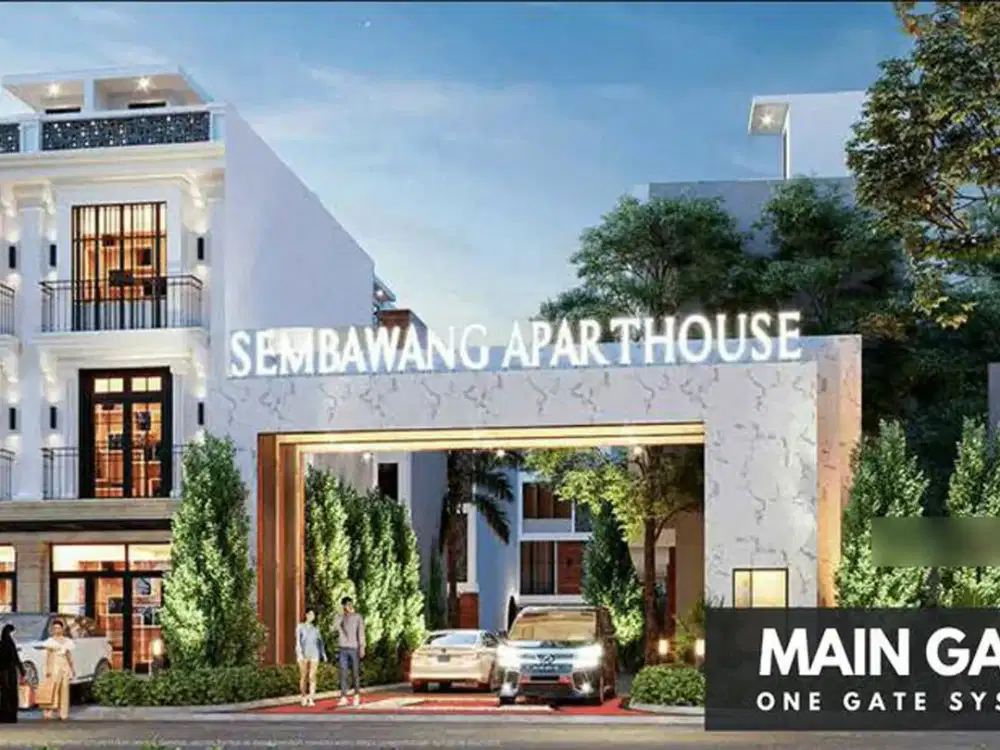 rumah 3.5 lantai di jaksel