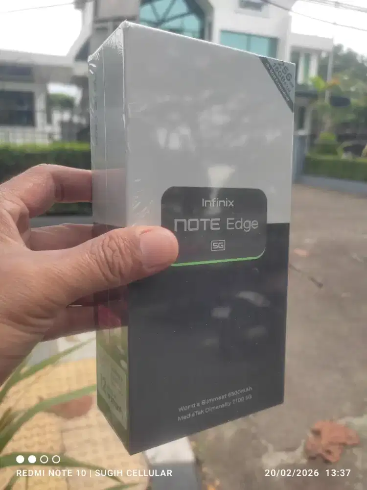 Infinik Note Edge 5G 8/256Gb New Garansi Resmi