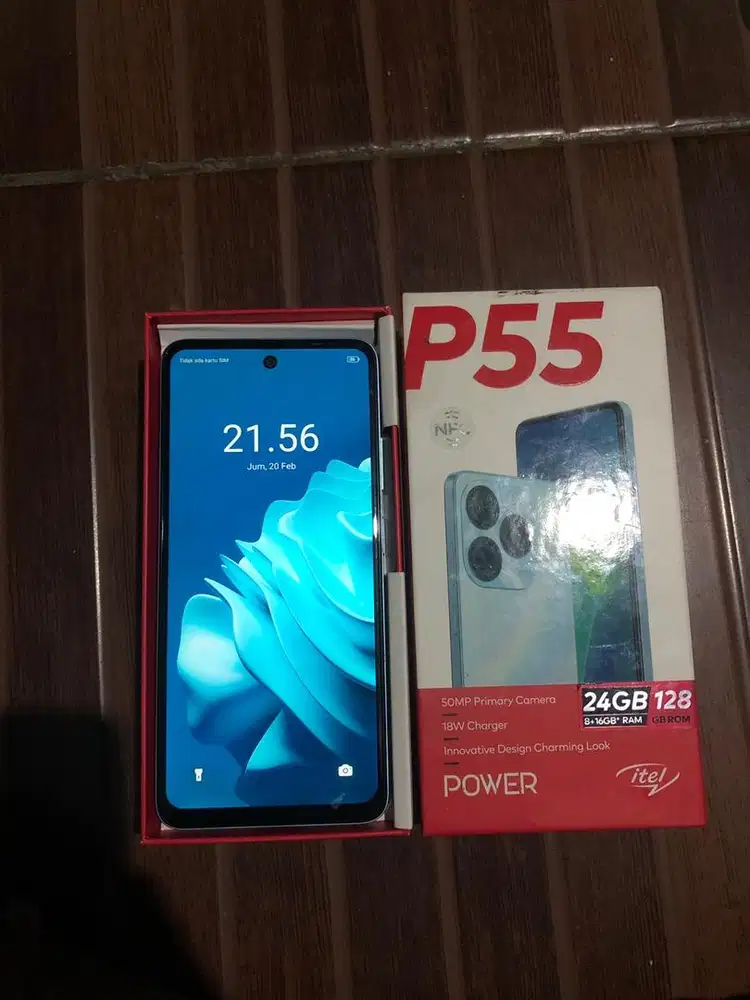 Itel p55 8+16/128 GB