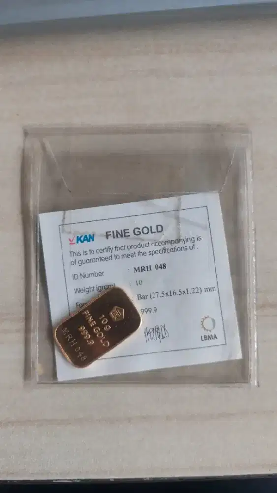 Emas Antam Retro 10 Gram