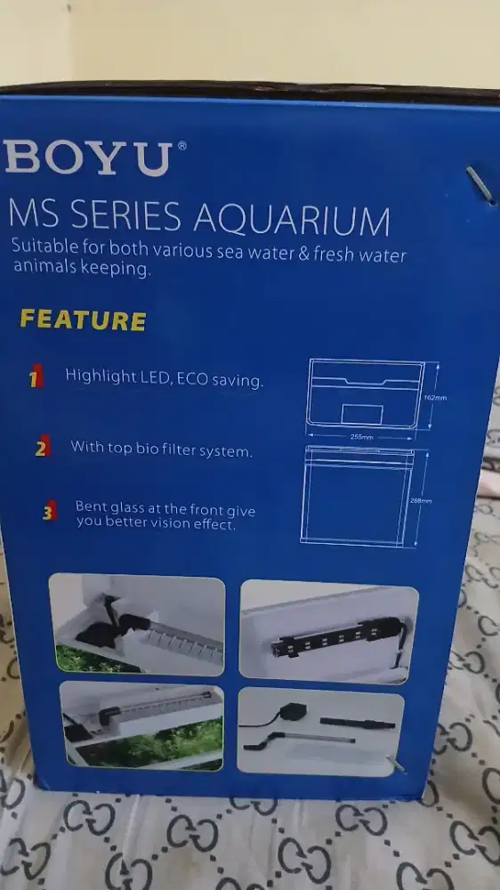 Di Jual Aquarium  BOYU