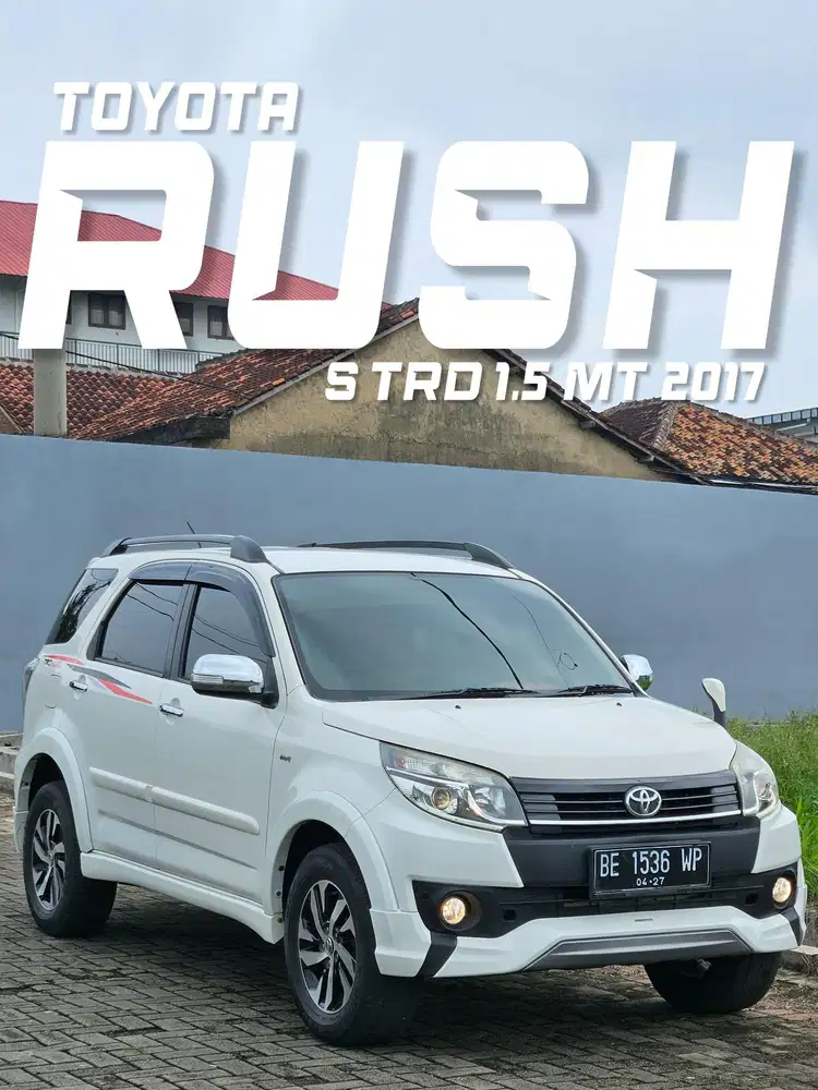 Toyota rush 2017 s trd manual istimewa dp ceper ajah yuk mau lebaran
