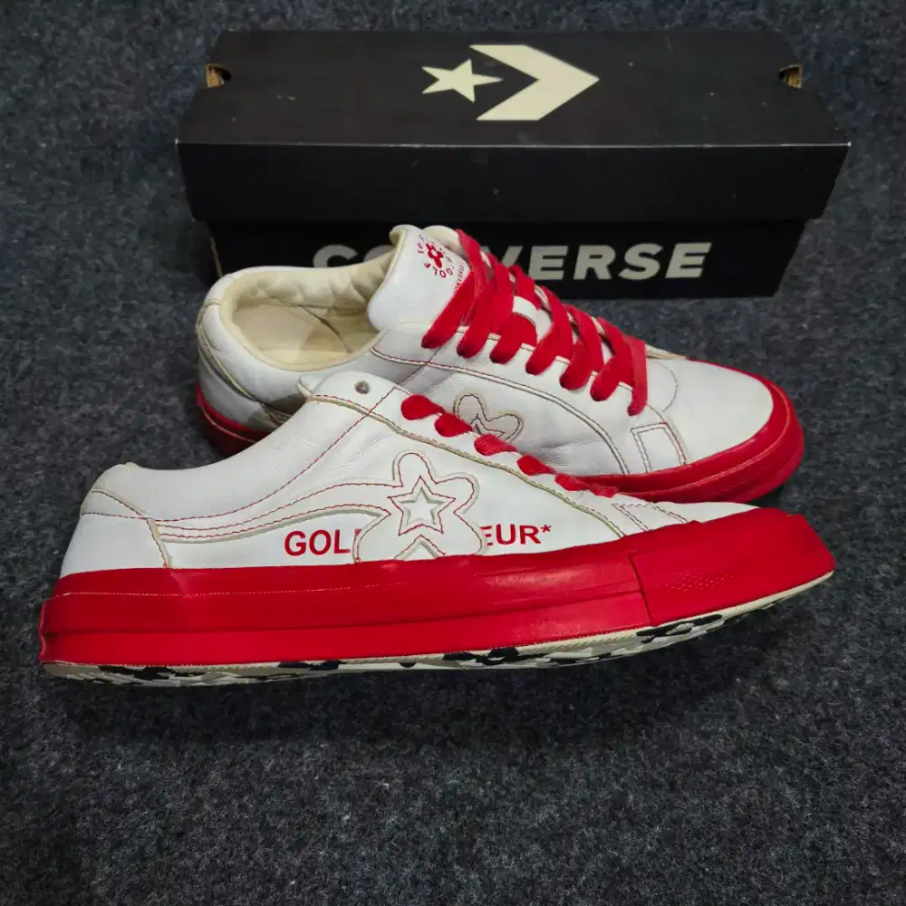 Converse one star x Golf le fleur 'racing red' Allstars original vans