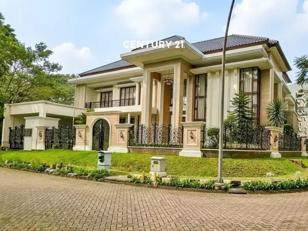 Disewakan Rumah Mewah Posisi Hook Cluster Elit Di Bukit Menteng