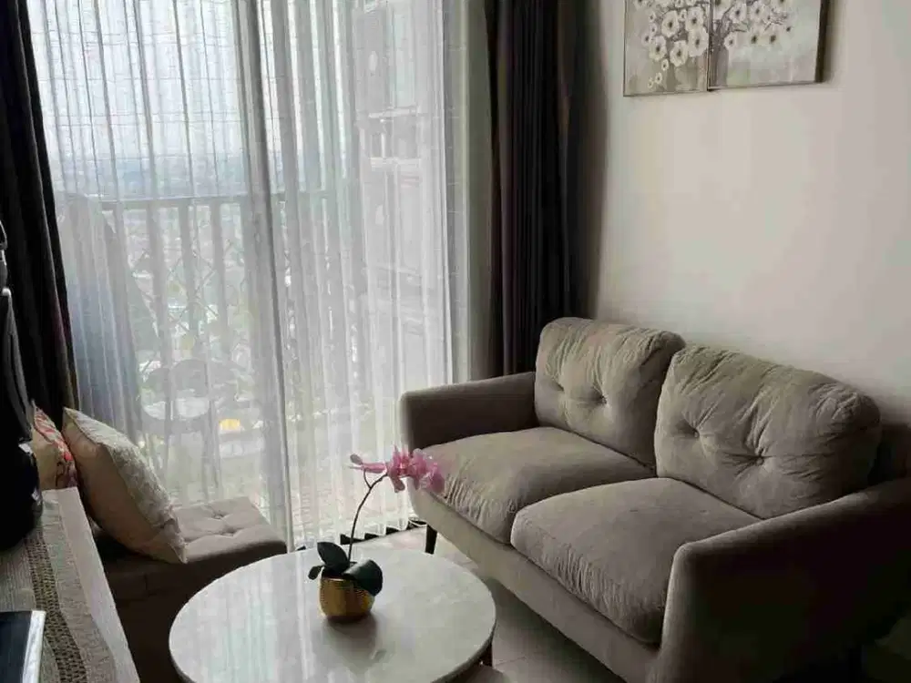 Disewakan apartemen murah di Cleon Park Jakarta Garden City Jakarta Timur siaphuni minimalis modern