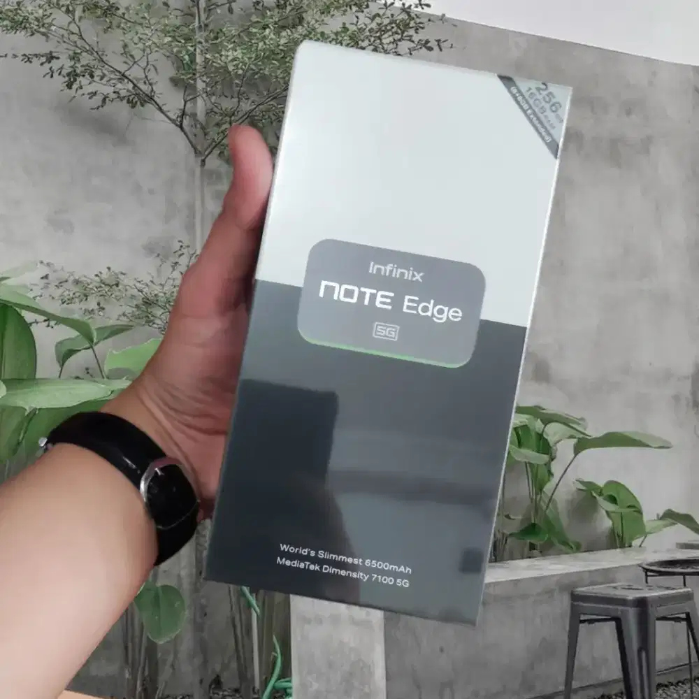 INFINIX NOTE EDGE 8/256 BARU SEGEL BOX GARANSI RESMI