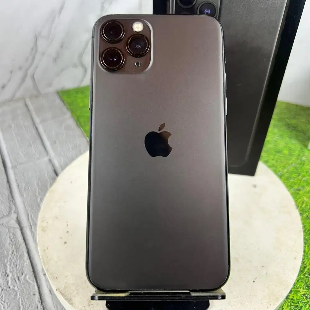 Iphone 11 Pro 256 Gb Gray Inter All Operator Fungsi Normal Mulus