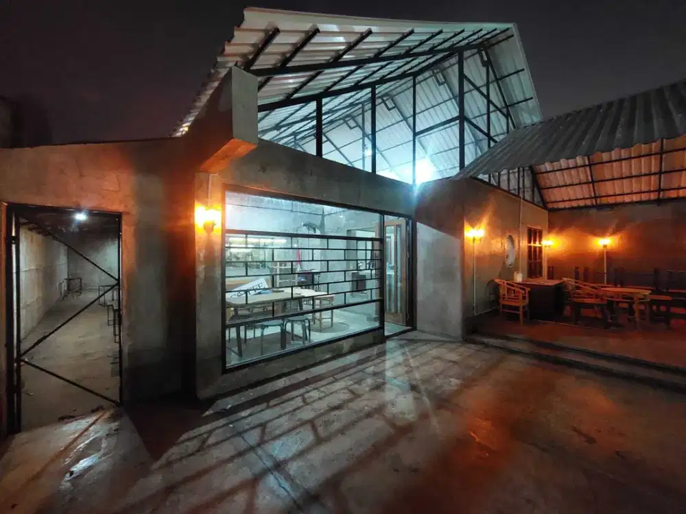 dijual tanah beserta ruang usaha di cibubur jakarta timur