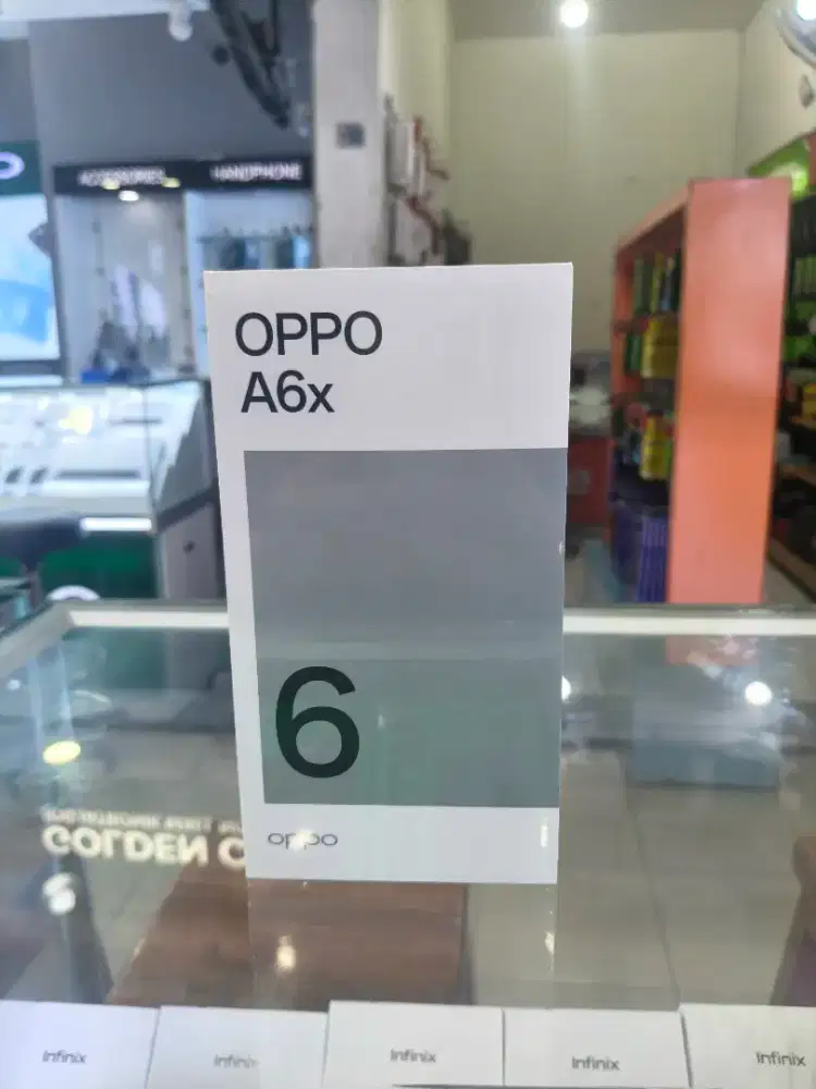NEW OPPO A6X 6GB/128Gb garansi resmi