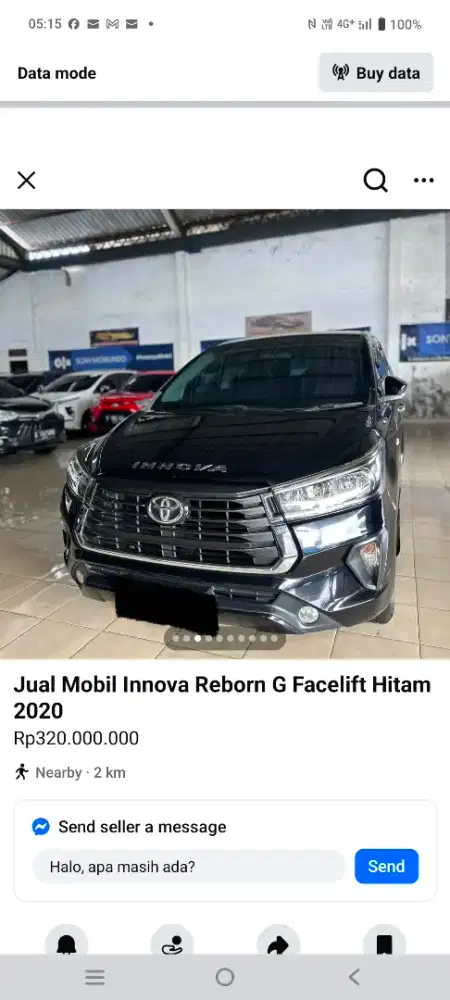Innova Reborn 2.4 L G Diesel Matic 2022