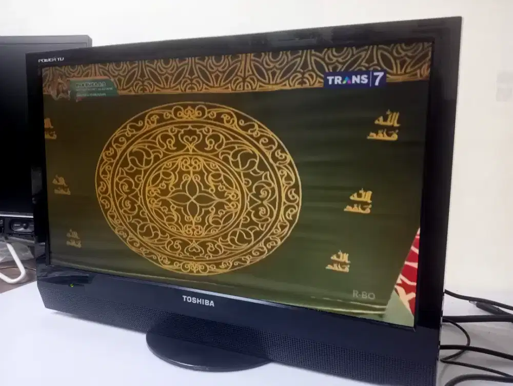 Jual cepat LED TV Toshiba 19 Inch, 
Analog, HDMI, Remote.