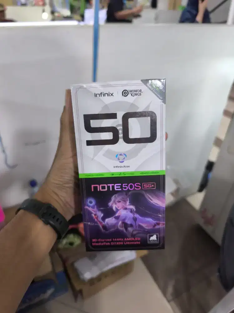 Infinix Note 50s 5g+ 8/256gb New Garansi Resmi