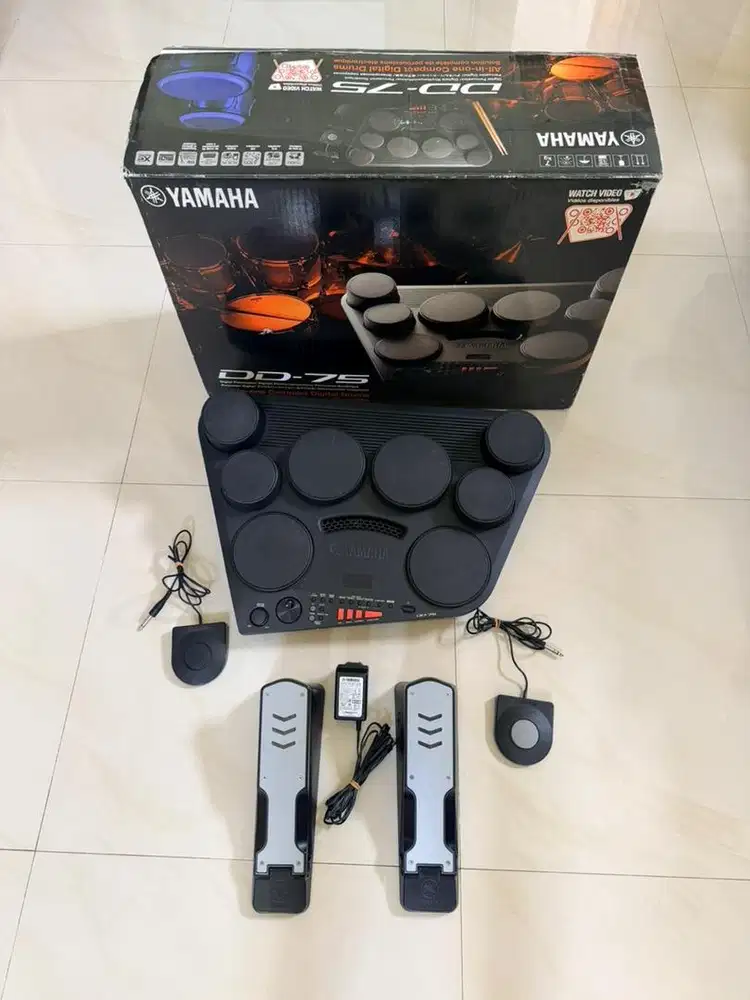 Yamaha DD75 like new dan lengkap