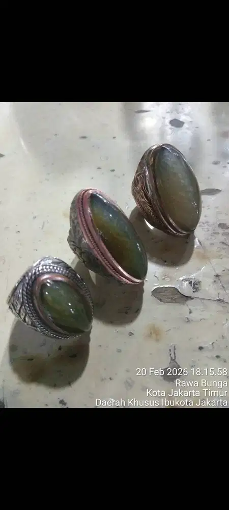 Batu akik pandan lumut