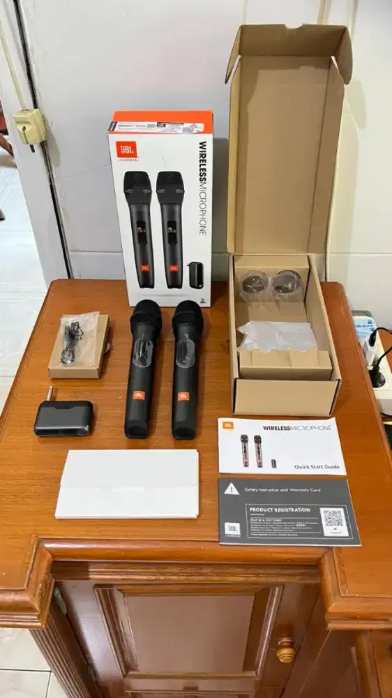 Microphone Original JBL Fullset New