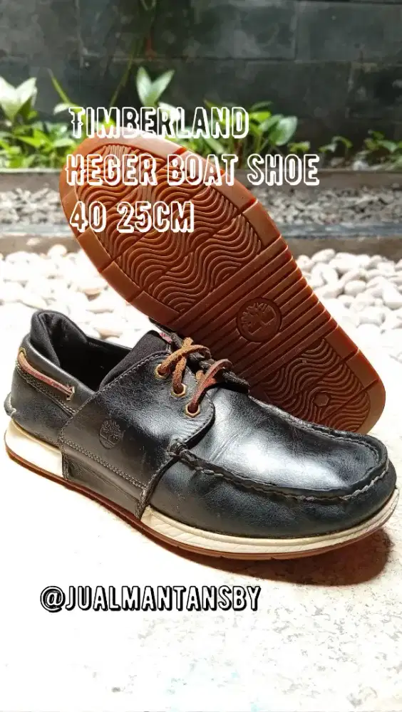 TIMBERLAND Heger's Boat Shoes Loafers Made in Bangladesh