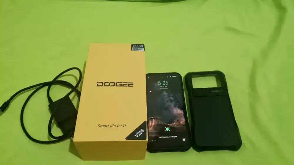 [DIJUAL] Doogee V20S 5G 12/256GB - HP Badak Dual Screen & Night Vision