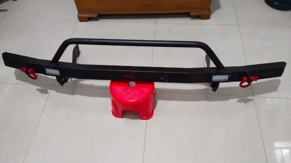 Towing bar bumper belakang dan tanduk depan Toyota Kijang Grand Innova