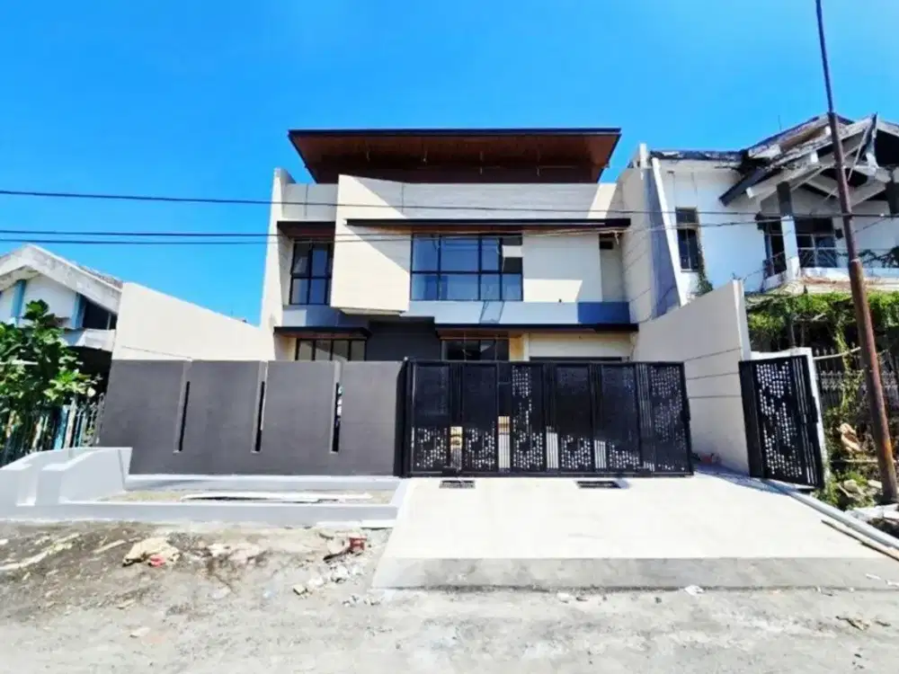 Rumah Kertajaya Indah Timur NEW, STRATEGIS, ROW JALAN 3 MOBIL