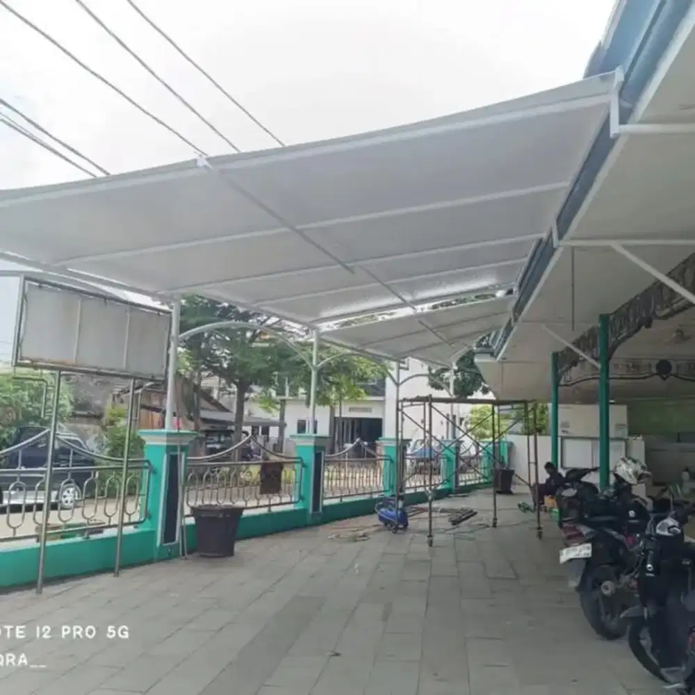 Kanopi membrane super mewah