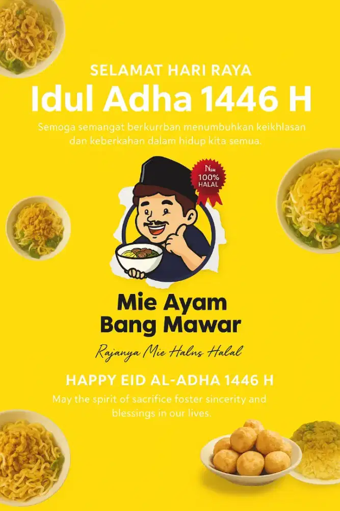 Butuh koki dan waiters untuk kedai mie ayam