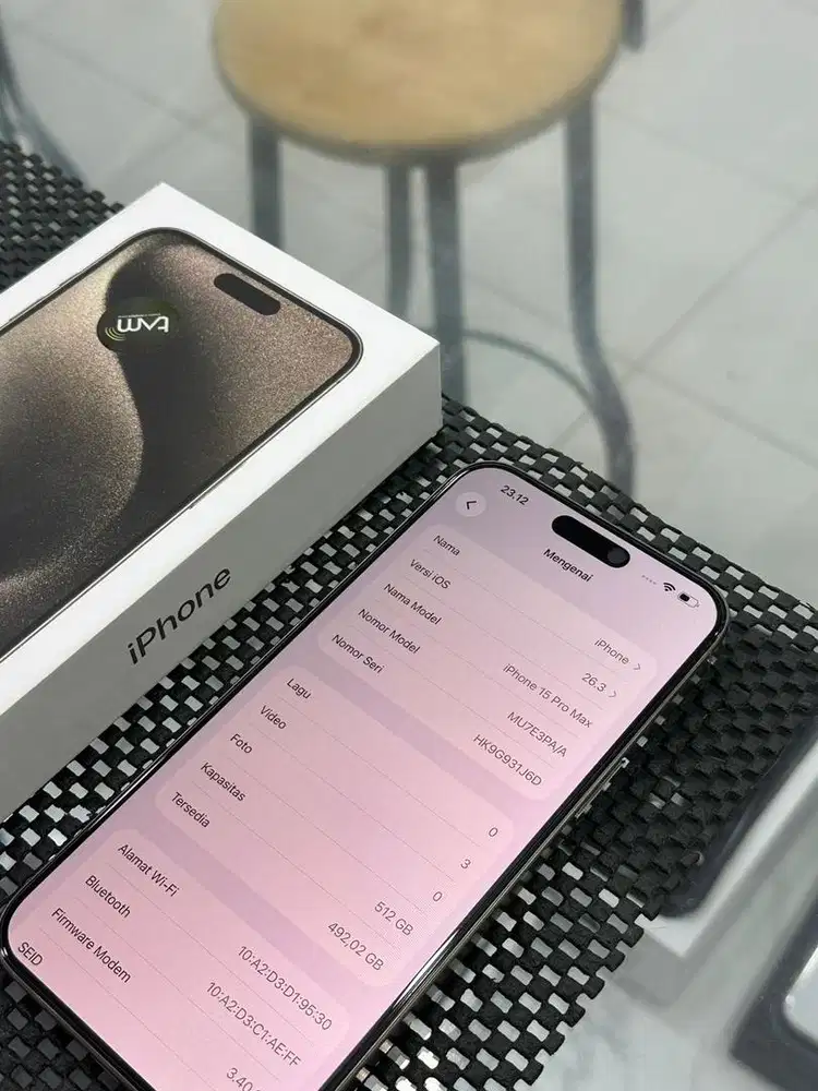 Iphone 15 pro max 512gb ibox